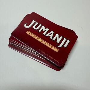 2017 Cardinal JUMANJI 30 Cards Danger Board Game Replacement Parts